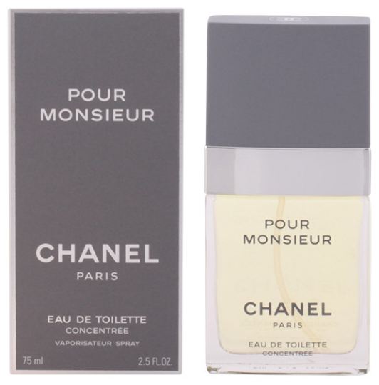 Monsieur Chanel Eau De Toilette 75 Vaporisateur