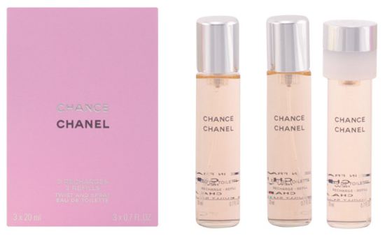 Chance Eau De Toilette Twist & spray Recharge 3X20 ml