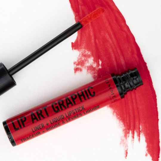 Lip Art Graphic Profiler + Rouge à lèvres liquide dans 1 610 points chauds