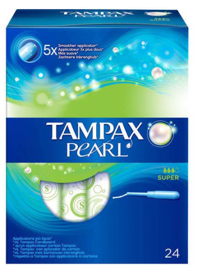 Pearl Super Tampon 24 Unités