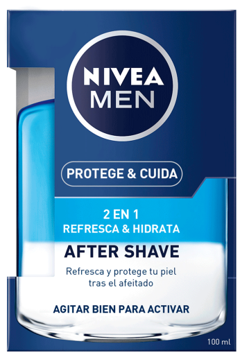 Après-rasage Men Protect and Care 2 en 1 100 ml