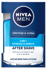 Après-rasage Men Protect and Care 2 en 1 100 ml