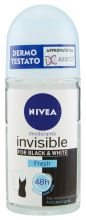 Désodorisant en rouleau noir et blanc invisible Fresh 50 ml