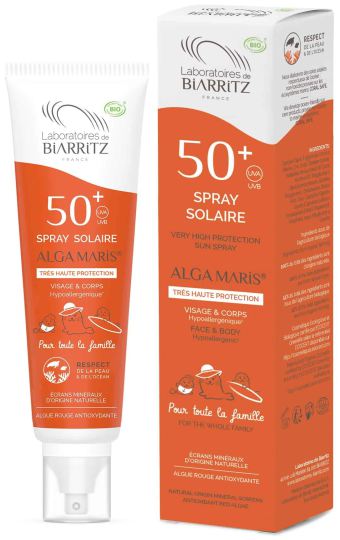 Spray Solaire Visage et Corps