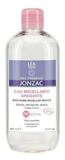 Eau micellaire apaisante réactive Jonzac 500 ml