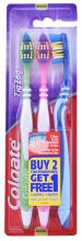 Brosse à Dents Zig Zag Medium 3 Pièces