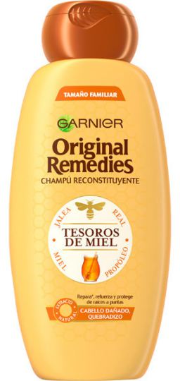 Original Remedies Tesoros de Miel shampooing cheveux abîmés 600 ml