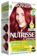 Nutrisse Creme Coloration Nourrissante Permanente Rouge Vibrant 6.60