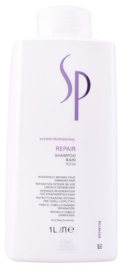 Shampooing Sp Repair pour cheveux abîmés 1000 ml