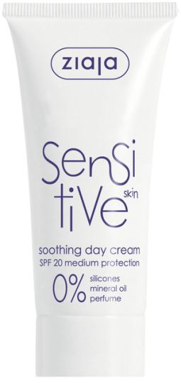 Crème de jour apaisante sensible pour peaux sensibles 50 ml