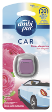 Désodorisant à pince pour voiture fruits tropicaux 2 ml