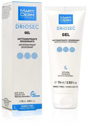 Driosec Déodorant Gel pour les Mains et les Pieds 75 ml