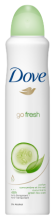 Go Fresh Déodorant Concombre Spray 250 ml