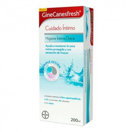 Gine Canesgel Hygiène intime quotidienne de 200 Ml