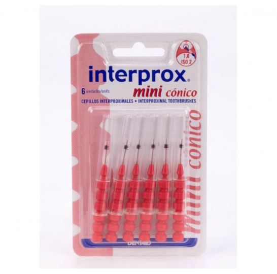 Interdent Dentaid Mini 6U Brosse à Dents Conique