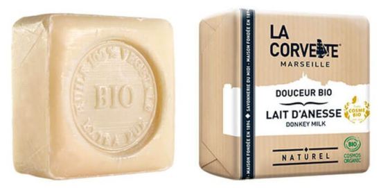 Savon Pastilla Lait d&#39;ânesse Bio 100 gr