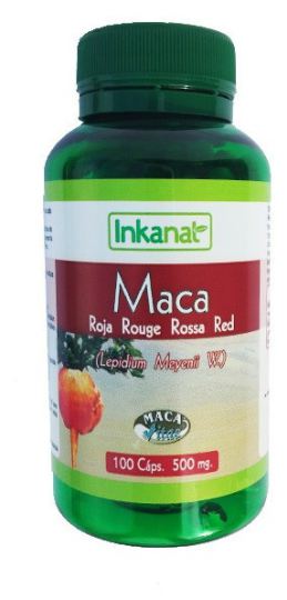 Maca rouge biologique 100x500 mg