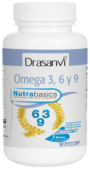 Nutrabasic Omega 3, 6 et 9, 24 perles