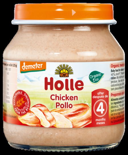 Poulet Potito + 4 mois 125 gr