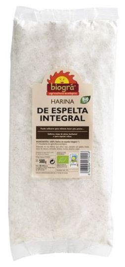 Farine d&#39;épeautre de blé entier 500 gr