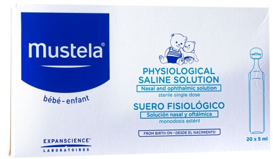 Suero Fisiológico Solución Nasal y Oftálmica 18 x 5 ml