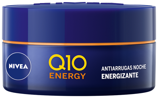 Crème de nuit anti-rides + énergisante Q10 + 50 ml