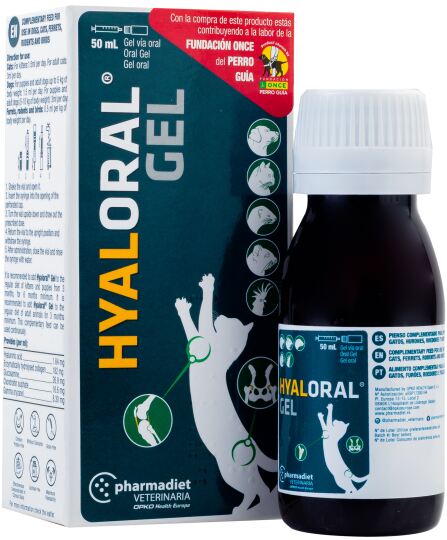 Hyaloral Gel Chiots Chats 50 ml