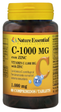 Vitamine C + Zinc 1000 mg 60 comprimés