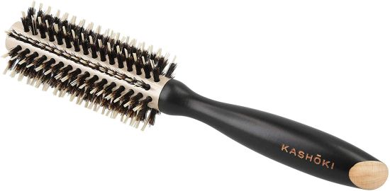 Brosse ronde en poils de sanglier Natural Beauty