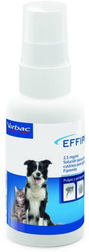 Effipro 2,5 mg/ml solucion para pulverizacion cutanea para gatos y perros